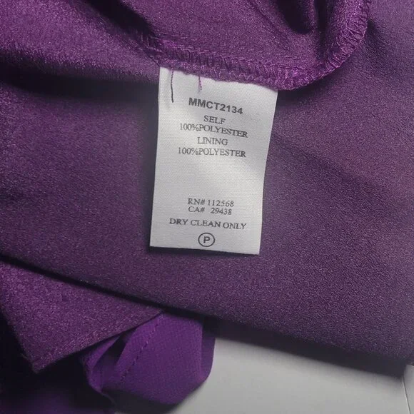 M M Couture Womens Beaded V - Neck Lined Tank Top New with Tags Size Small - Picture 7 of 15